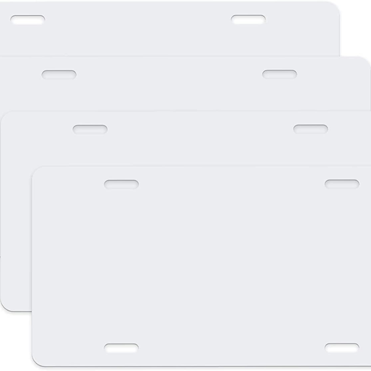 Sublimation License plate