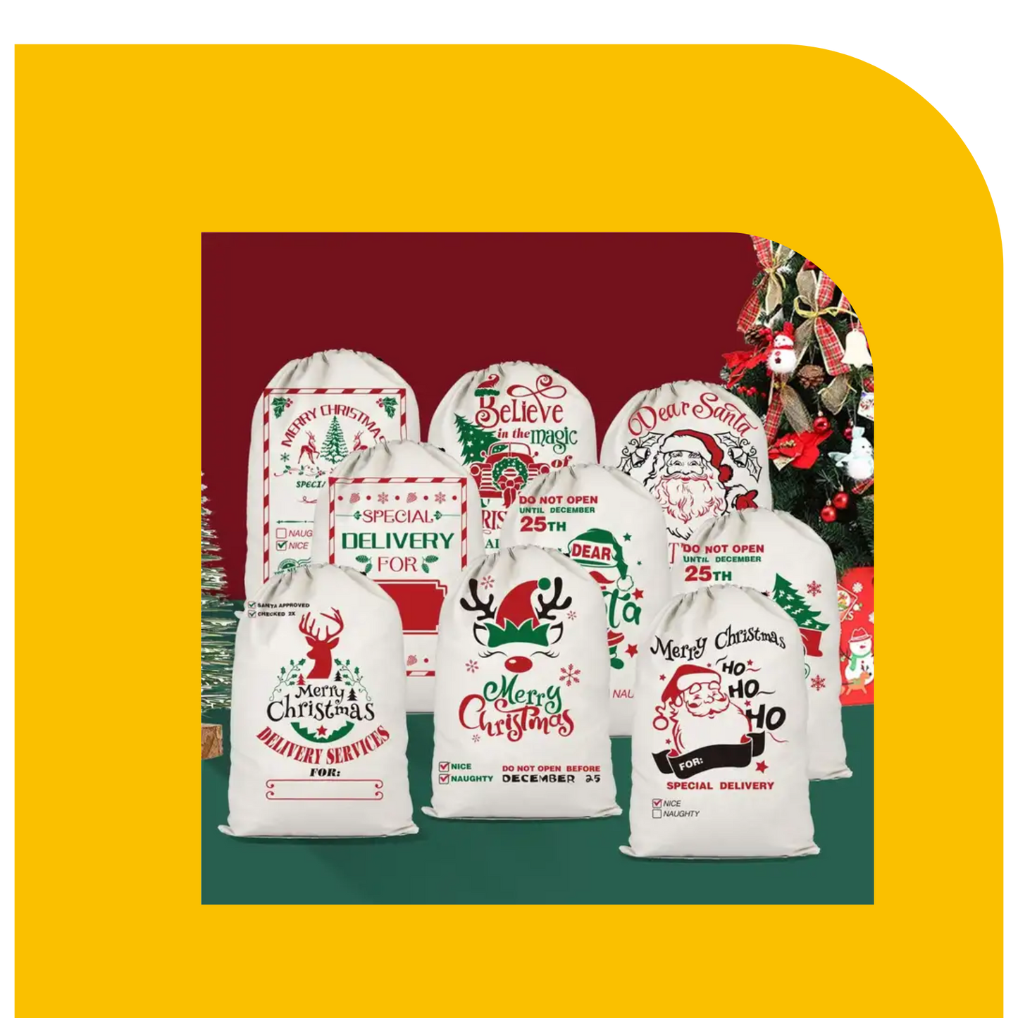 Sublimation Santa Sack