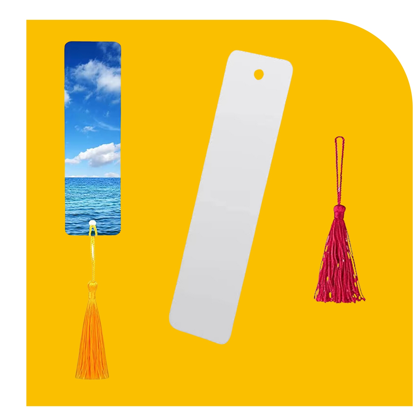 Sublimation Bookmark Blank