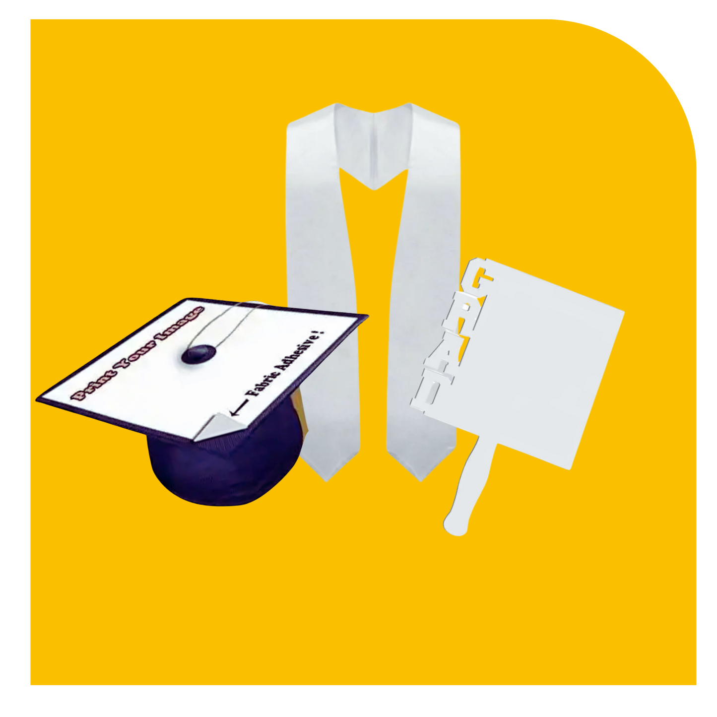 Sublimation Blanks Graduate Bundle 3 for $19.00