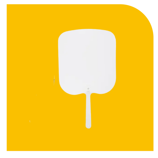 Plastic Sublimation Fan Blank