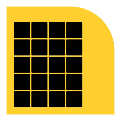 Square Keychain Template