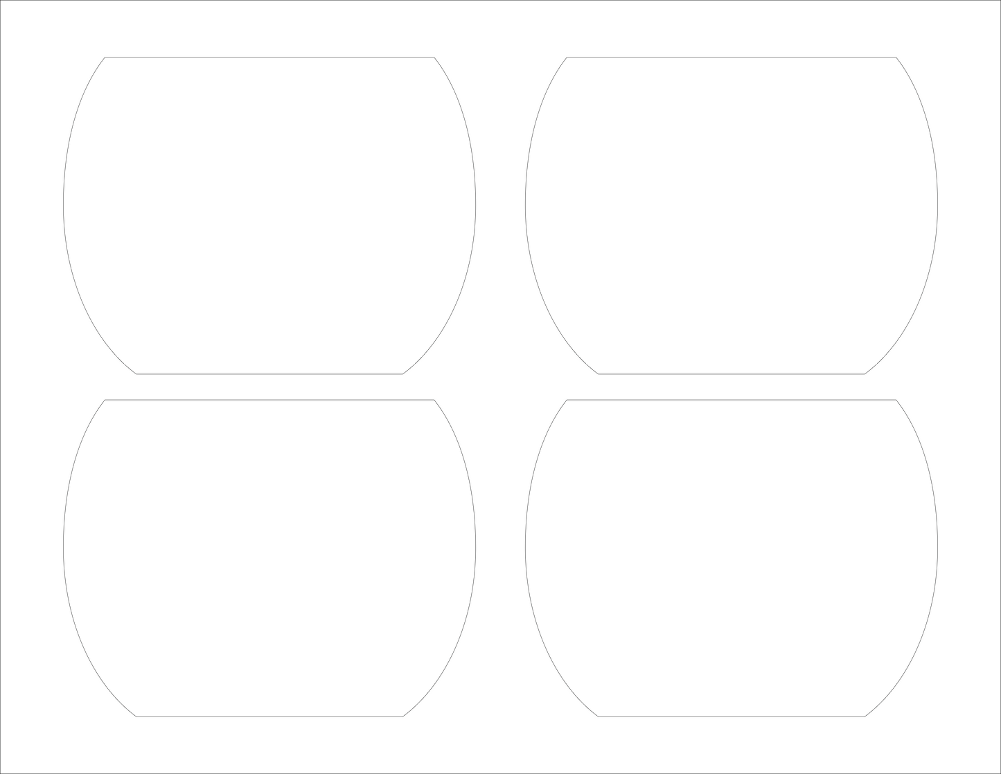 Wine Sleeves Template